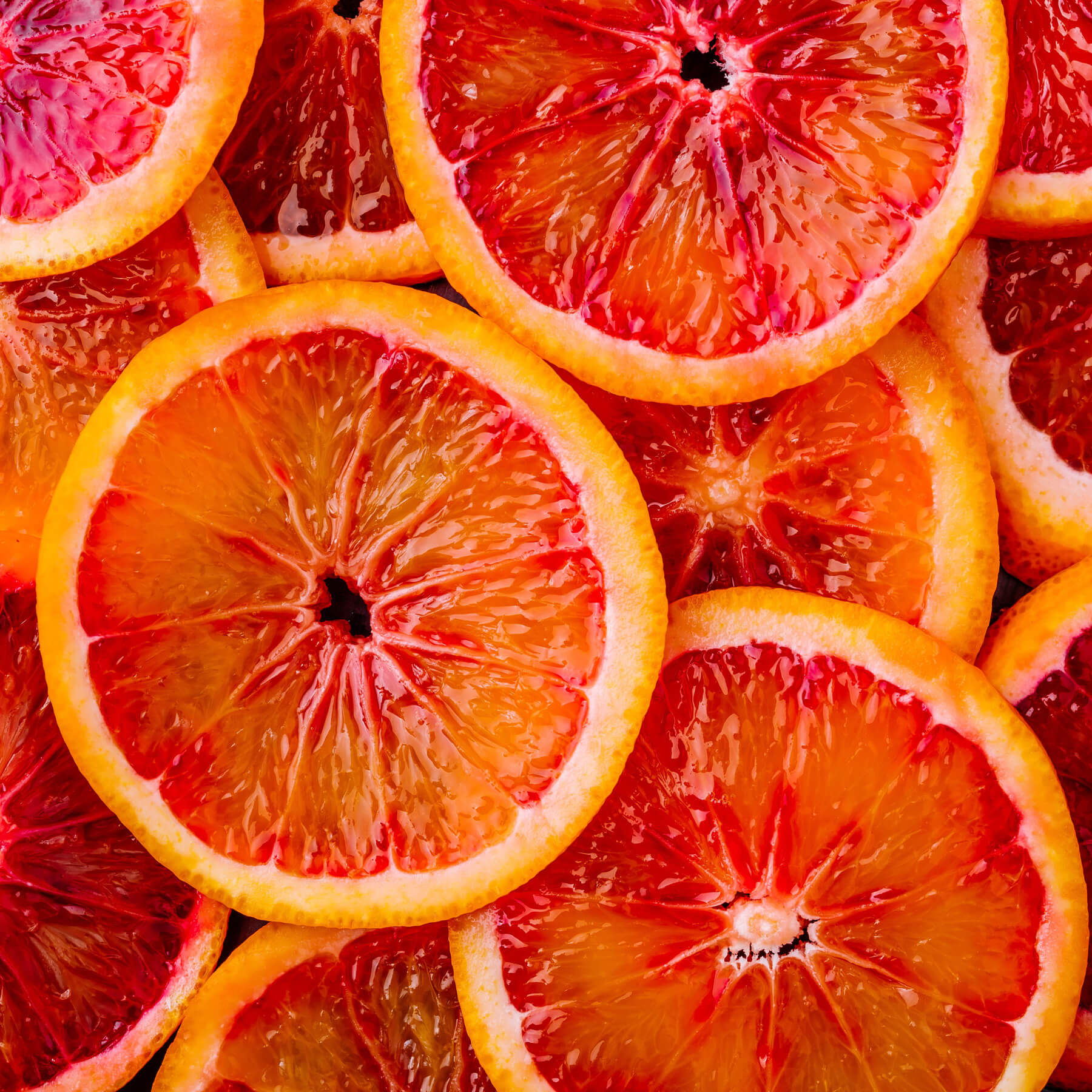 Fresh blood oranges are the base for the EFFEN blood orange flavored vodka.