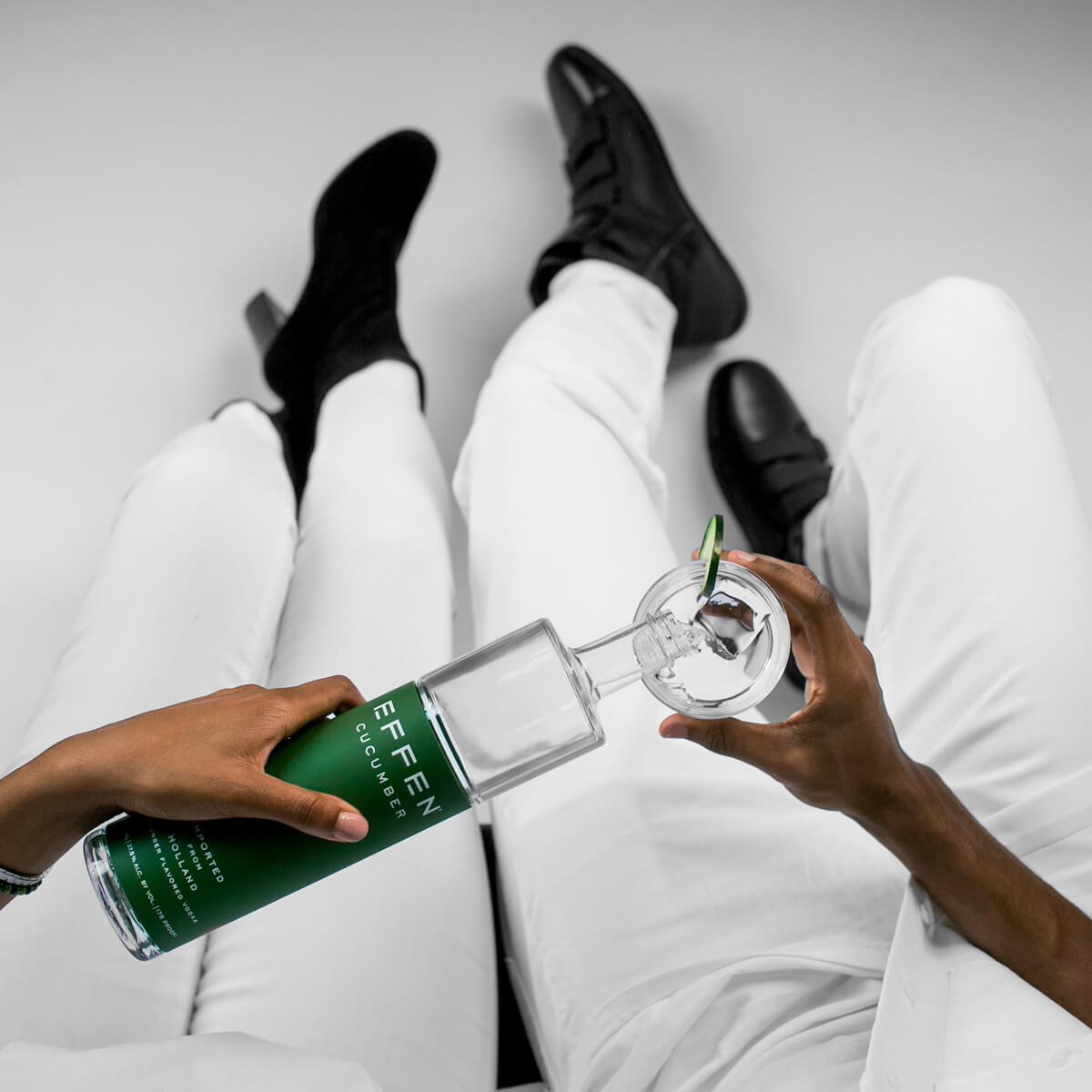 Cool as cucumber with EFFEN Cucumber Vodka. Be yourself!