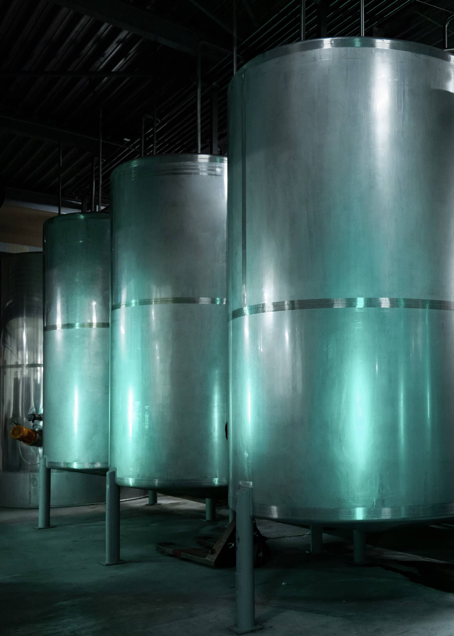 Storing the vodka in silos is a important step to purify vodka.