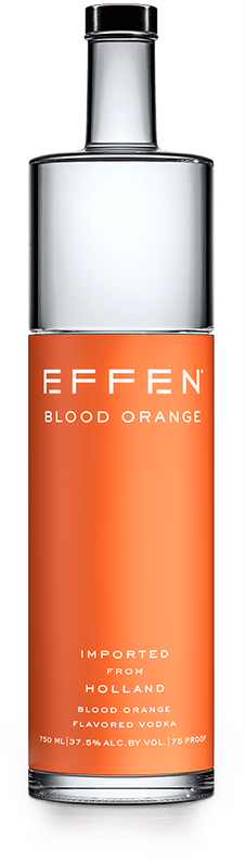 EFFEN Blood Orange Vodka bottle shot