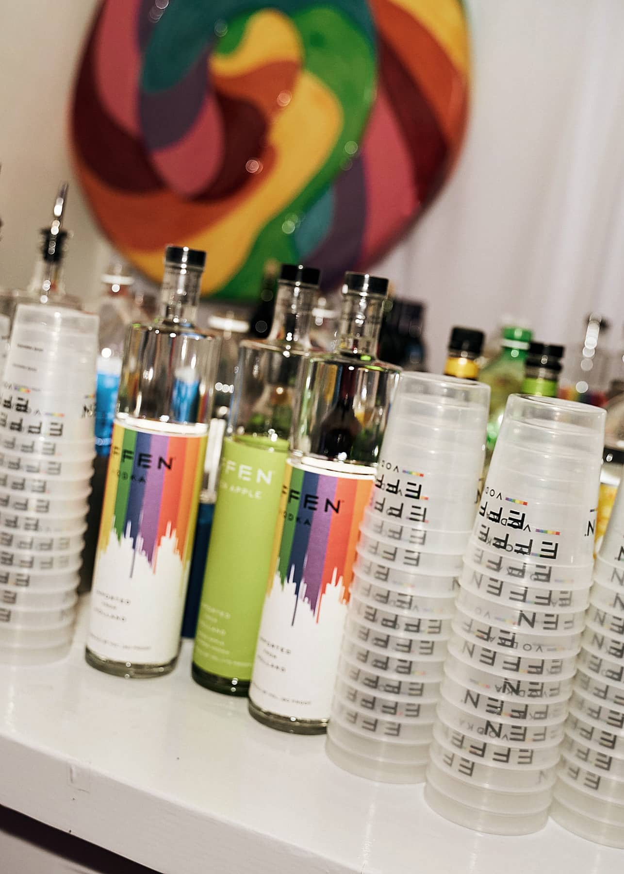 Our EFFEN botlles are eye-catcher at every party.