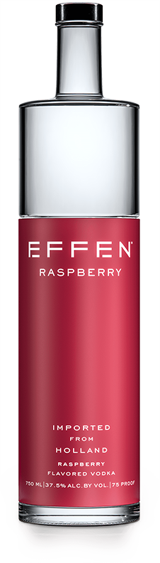 EFFEN Raspberry Vodka bottle shot