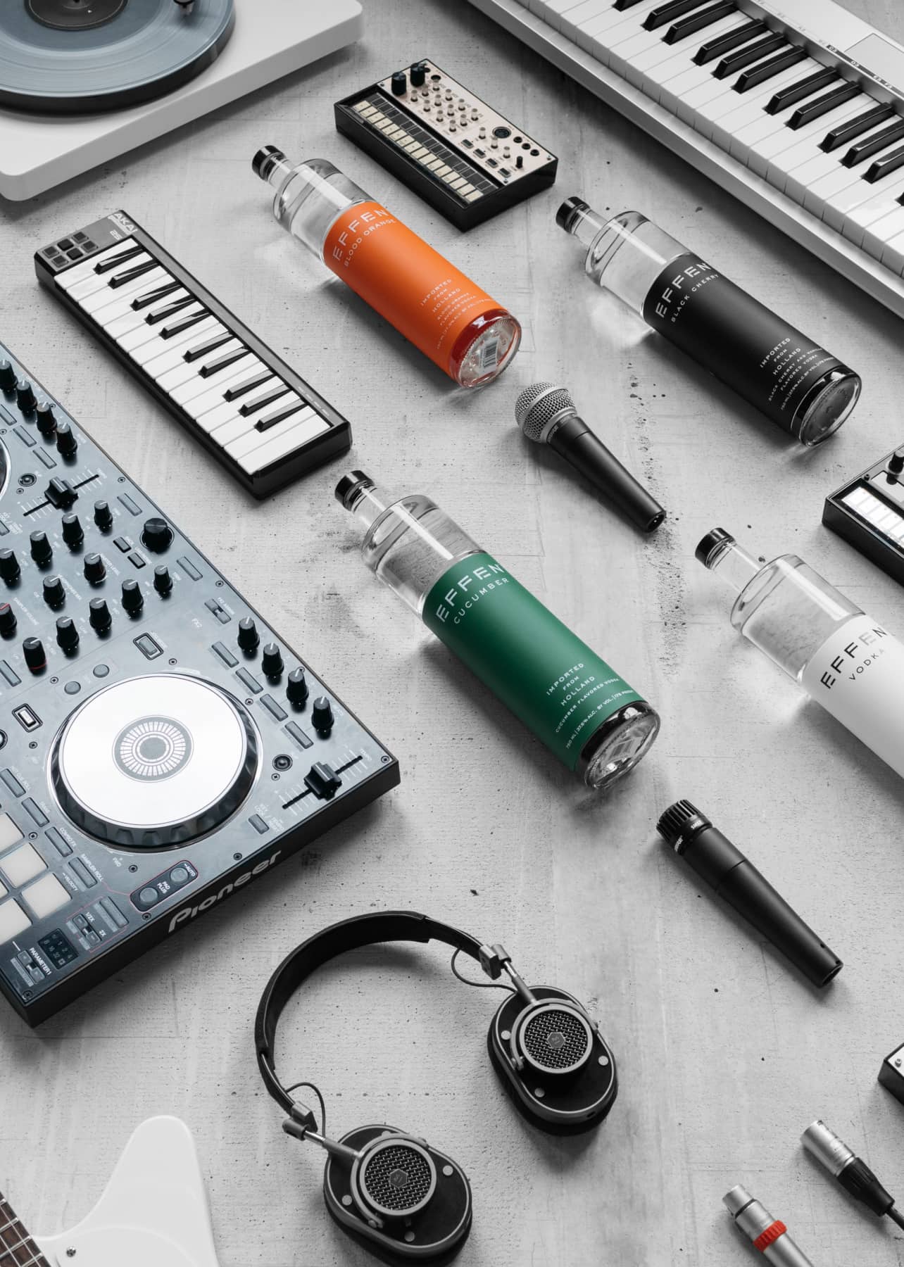 Premium Vodka Collection Music and vodka deeply belong to each other and are creating great mood on every party