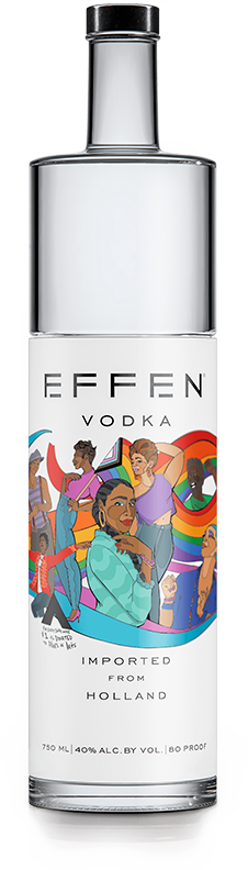 Effen alliesInArt vodka