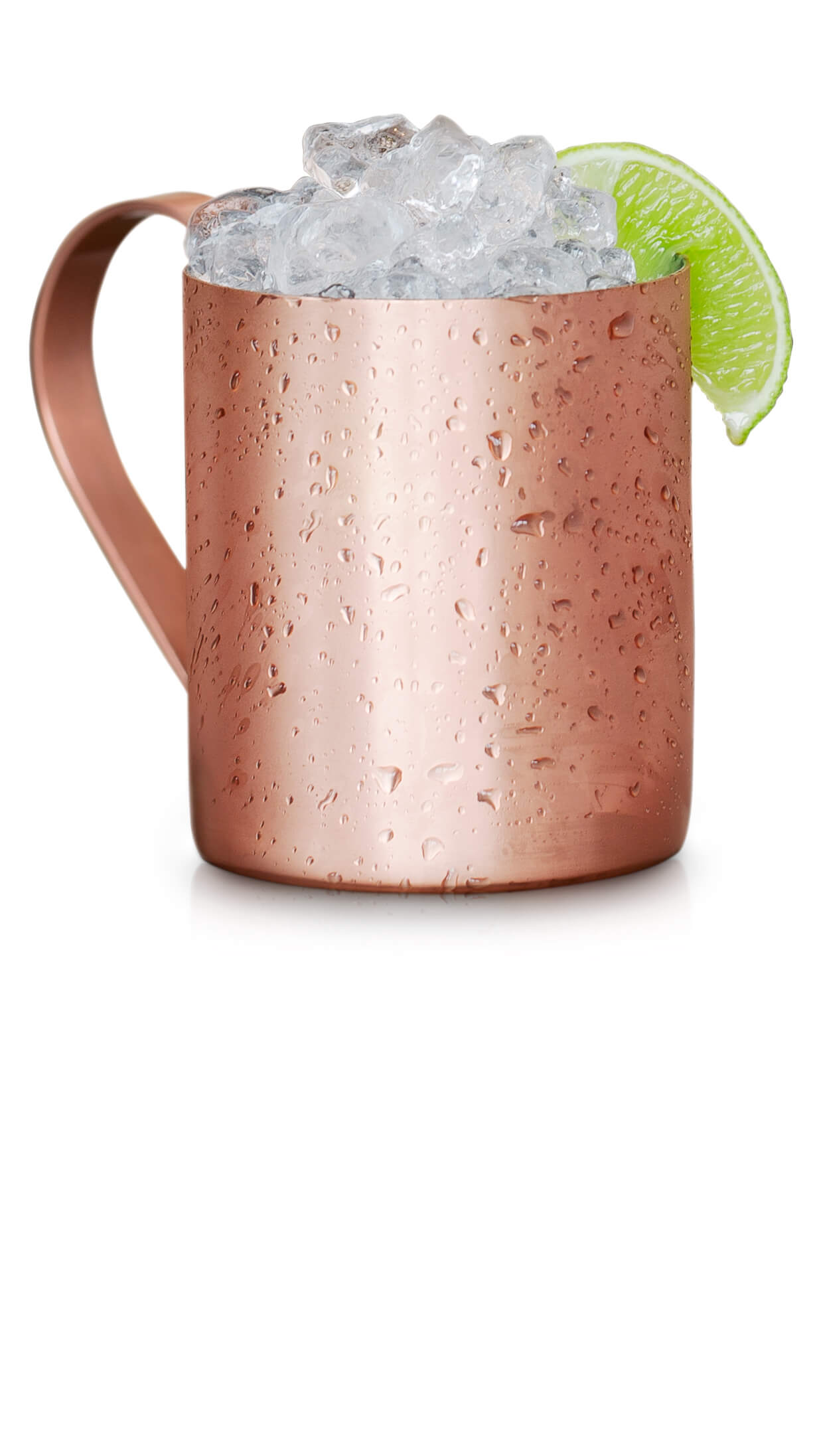 Vodka mule with EFFEN Original: aromatic and herbal with ginger beer and lime.