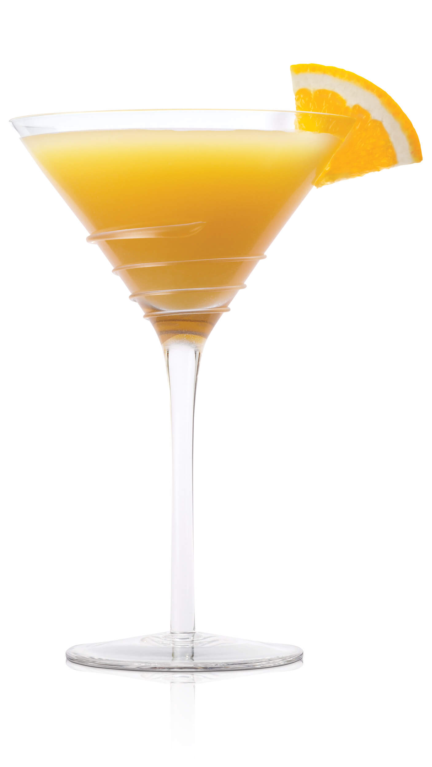 Orange dreamsicle with EFFEN Original, DeKuyper Triple sec, fresh orange juice and heavy cream.