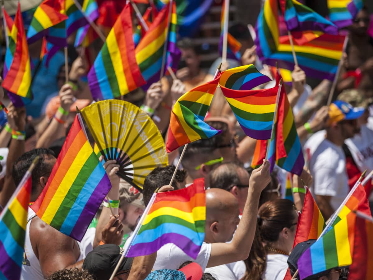 Pride flags