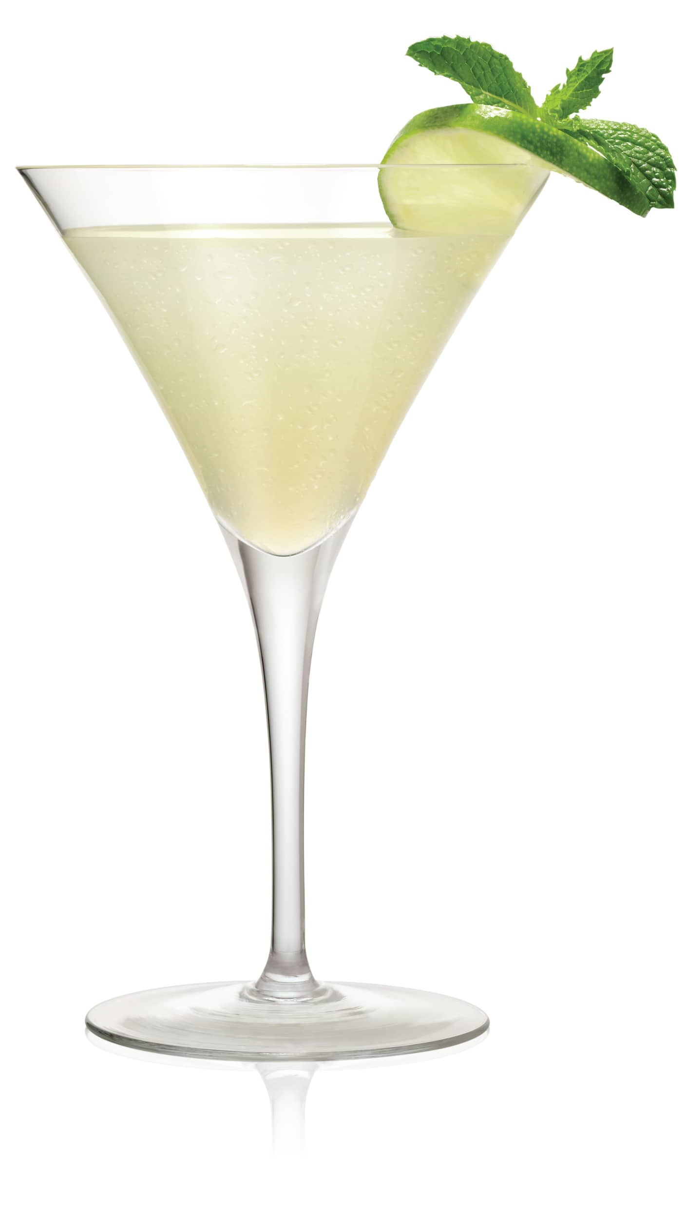 A vodka martini with an herbal hit: Our Savory Martini