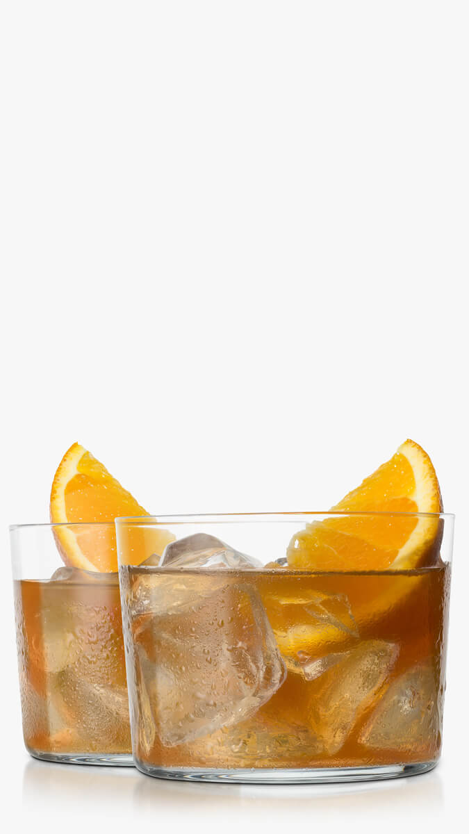Vodka sweet tea with EFFEN Original: earthy, with DeKuyper Triple Sec Liqueur and orange marmelade.