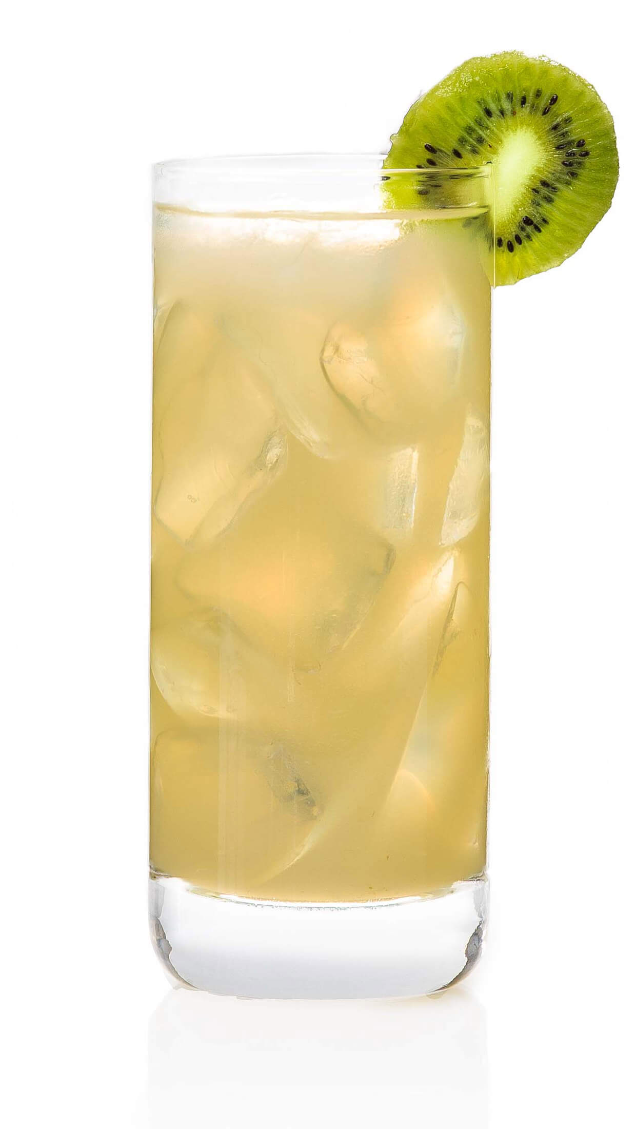 Vodka with coconut water; a cocktail of idyllic flavor