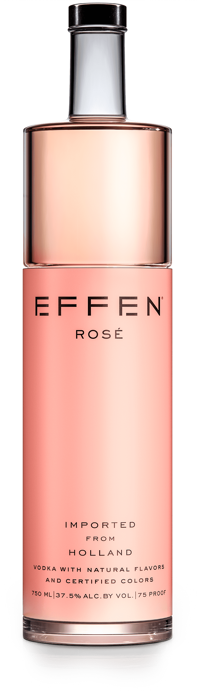 EFFEN Rose Vodka bottle shot