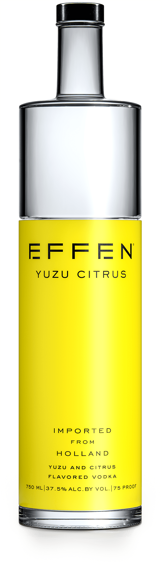 EFFEN Citrus Yuzu Vodka bottle shot